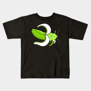 Green banana banana roach Kids T-Shirt